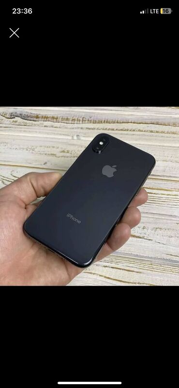 куплю айфон x: IPhone X, Б/у, 64 ГБ, Черный, Защитное стекло, Зарядное устройство, Чехол, 75 %