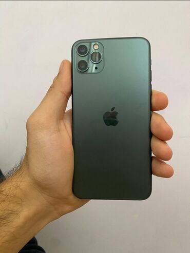 iphone 11 pro max irshad: IPhone 11 Pro Max, 256 GB, Yaşıl, Face ID