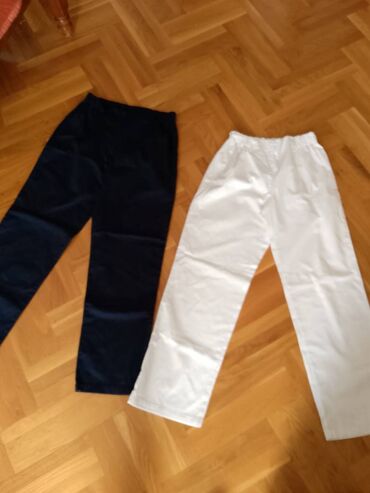 pantalone od viskoze: M (EU 38), Normalan struk, Ravne nogavice