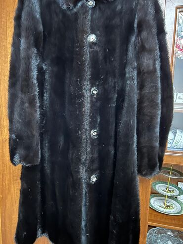 Шубы: Шуба, Норка, По колено, XL — 6