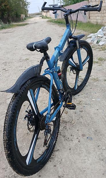 velosipedler satisi: Velosiped – dağ/şosse üçün hibrid tipli, qatlanan gövdəli model — 2