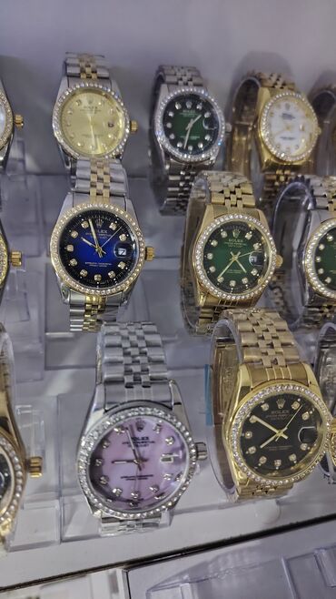 Qol saatları: Yeni, Qol saatı, Rolex, rəng - Mavi — 8