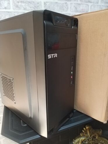 Prosessorlar: STR markalı kompüter korpusu - Format: Mid-Tower (kompakt ölçülü
