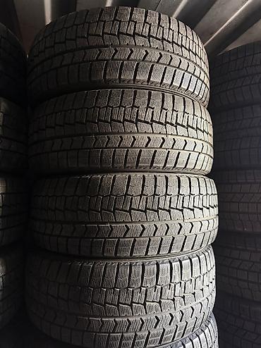 Шины 225 / 50 / R 17, Зима, Б/у, Комплект, Легковые, Япония, Dunlop