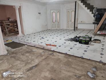 Kafel və metlax: Qranit effektli böyük format döşəmə plitələri – tünd boz - Material — 19