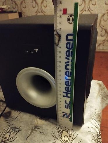 Dinamiklər və kolonkalar: Genius Kolonka, Növ - Sabvufer, rəng - Qara — 9