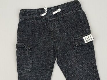spodnie dla szczupłego chłopca: Niemowlęce spodnie materiałowe, 9-12 m, 74-80 cm, So cute, stan - Zadowalający