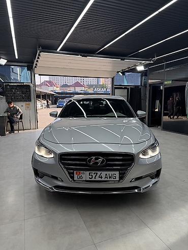 geely preface: Hyundai Grandeur: 2018 г., 3 л, Автомат, Газ, Седан — 2