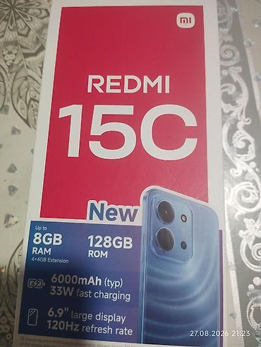 мереке видео: Смартфон Redmi 15C (версия на коробке) Основные характеристики с — 1