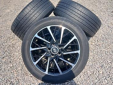 barter disk: Hyundai disklər və şinlər komplekti R-17. ideal vəziyyətdə barterdə — 1