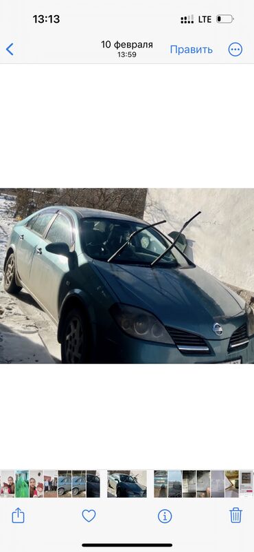 запчасти опель омега б: Nissan Primera: 2002 г., 2 л, Автоматтык, Бензин, Седан
