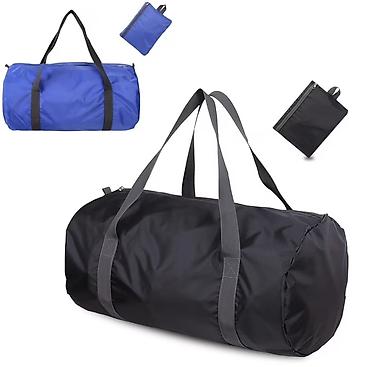 idman çantaları: Yığılan idman/səyahət çantası - Forma: silindrik duffel - Ölçülər: 49 — 1