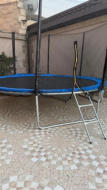 teleskopik nərdivan: Bağça/bakı həyəti üçün dairəvi trampolin 3.66 M (12 FT) BATUT - — 4