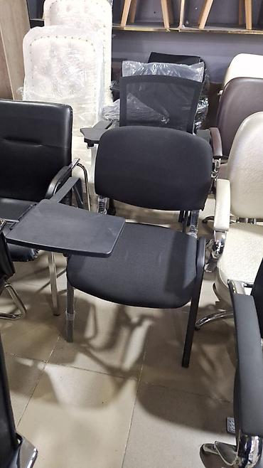 gamer oturacaq: Tədris və seminar üçün yazı masalı kreslo - Model: qulpunda — 1