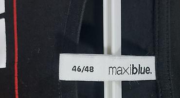 triko: Maxiblue qadın üçün qara t‑şört - Brend: maxiblue - Ölçü: 46/48 — 2