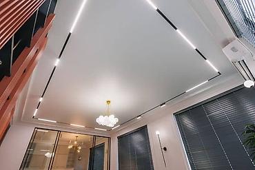 Натяжной потолок: Натяжной потолок Матовое, 3D потолки, Глянцевое Бесплатный замер, Гарантия, Монтаж — 16