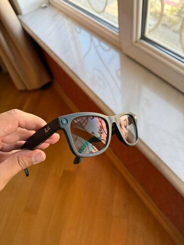 oglan eynekleri: Ray-ban | meta wayfarer xamilyon şüşə(ültra şüalardan qoruyur və