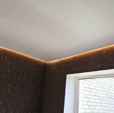 Потолочные работы: Монтаж потолков, Монтаж потолочных плинтусов | Зеркальный, Многоуровневый | Багет Больше 6 лет опыта — 10