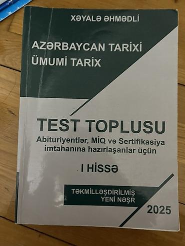 Testlər: Məhsul: “Azərbaycan Tarixi – Ümumi Tarix” Test Toplusu (Xəyalə — 1
