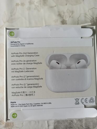 Наушники: Apple AirPods Pro (2‑го поколения) с зарядным кейсом MagSafe