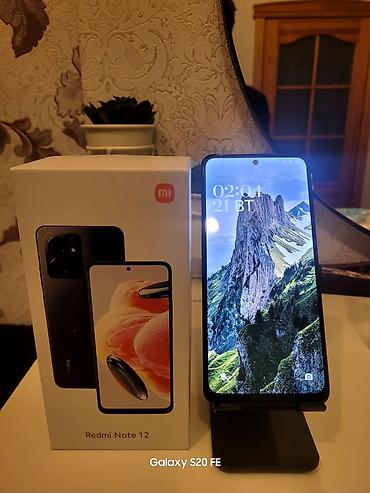 redmi note 12 islenmis: Redmi Note 12, 128 GB, rəng - Qara, İki sim kartlı, Sensor, Barmaq izi — 10