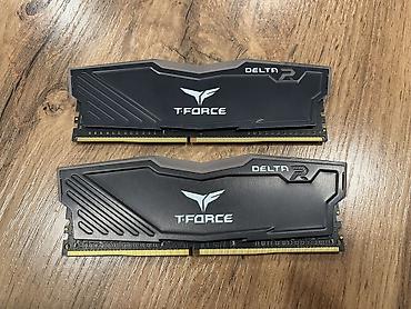 ssd 2: Оперативная память (RAM) для ПК, Б/у, T-Force, 16 ГБ, DDR4, 3000 МГц — 1