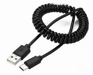Kablovi za telefone: Cabloexpert spiralni USB Type‑C kabl – 1,8 m - Spiralni (coiled) — 18