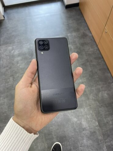 iphone zaryatka qiymeti: Samsung Galaxy A12, 32 GB, rəng - Qara, İki sim kartlı