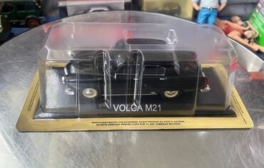 Avtomobil modelləri: Коллекционная модель GAZ-M21 Volga black 1963 Altaya Scale 1:43 — 11