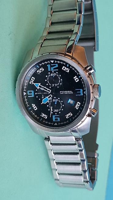 pull and bear sakoi: Fossil Blue CH-2507 muški hronograf sat - Kućište i narukvica od — 2