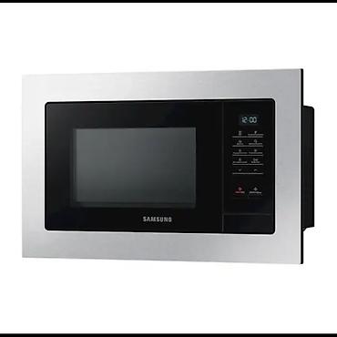 it mikro: Samsung MS23A7013AT/BW mikrodalğalı soba Mətbəx mebelinə — 1