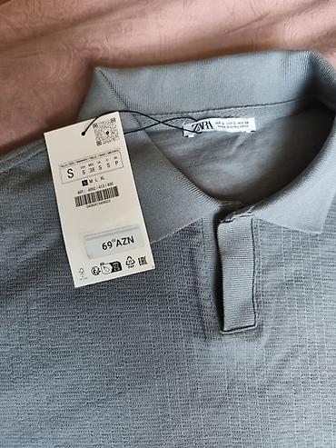 polo şalvar: Polo köynək, Zara, S, rəng - Boz — 3
