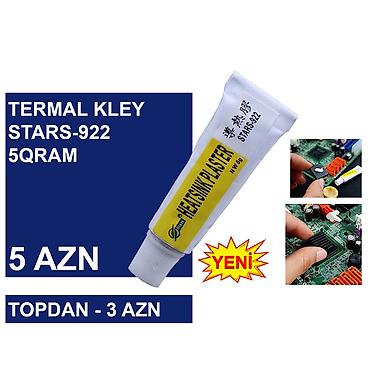 Termopasta: Termopastalar və Termopadlar ⭐Termal Kley Stars-922 5 qram – 5 AZN — 4
