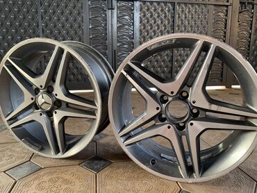 колесо для шиншиллы: Литые Диски R 18 AMG, Пара, отверстий - 5, Б/у