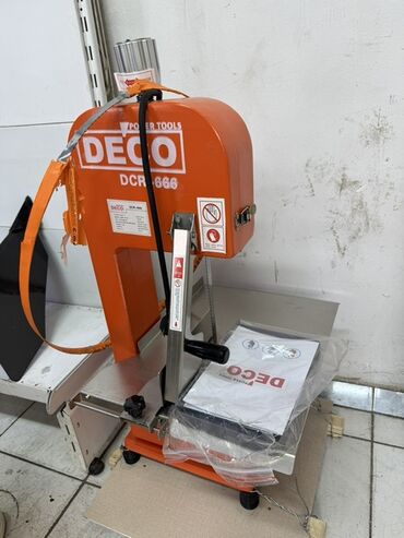 запчасти для болгарки: Ленточная пила для мяса DECO DCR-666 Профессиональное оборудование