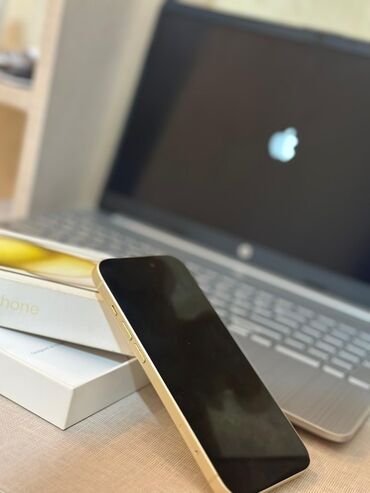 iphone 15 kreditle: IPhone 15, 128 GB, Qızılı, Face ID