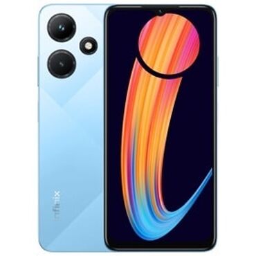 телефон fly ezzy trendy 3: Infinix HOT 30i, 128 GB, rəng - Göy, Sensor, Simsiz şarj, Face ID