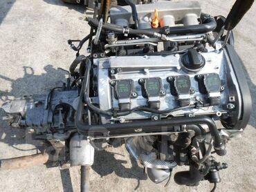 Двигатели, моторы и ГБЦ: Бензиновый мотор Audi 2002 г., 2.4 л, Б/у, Оригинал, Германия — 8