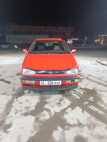 продажа авто в кыргызстане: Volkswagen Golf: 1997 г., 2 л, Механика, Бензин, Хэтчбэк