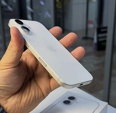 Mobil telefonlar: IPhone 16, 128 GB, Ağ, Zəmanət, Simsiz şarj, Face ID — 2