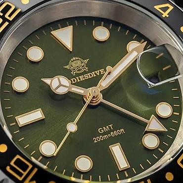 Ručni satovi: ADDIESDIVE AD2050 -40mm- Zelena -Rolex GMT-Master II Hom Potpuno nov — 3