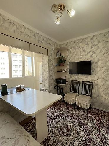 Батирлер: 1 бөлмө, 41 м², Көк-Жар мкр 106-серия жакшыртылган, 6 кабат, Евро оңдоо — 5