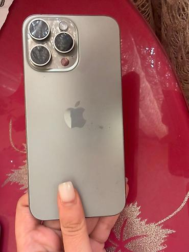 azerbaycan iphone 15 pro max fiyat: IPhone 15 Pro Max, 256 GB, Desert Titanium, Qırıq — 2