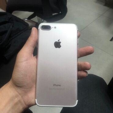apple komputer: IPhone 7 Plus, 32 GB, Rose Gold, Barmaq izi