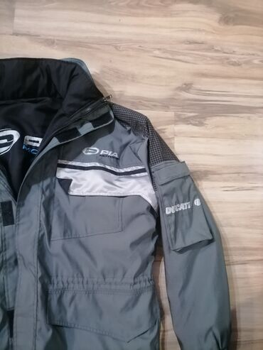 Ostale jakne: Moto jakna – siva, višedžepna, sa logotipima BMW Motorrad, Ducati i — 4
