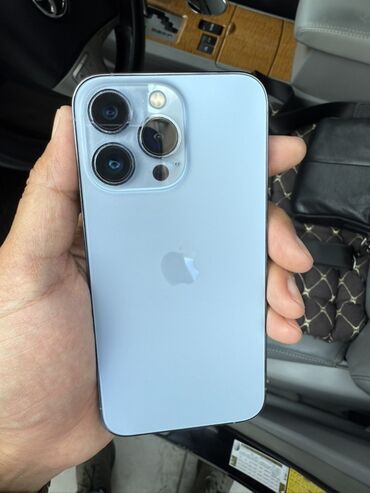 xr новый: IPhone 13 Pro, Колдонулган, 128 ГБ, Sierra Blue, 76 %