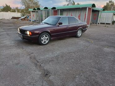 бмв е34 купить: BMW 5 Series E34, седан, тёмно-бордовый цвет. - Классический дизайн