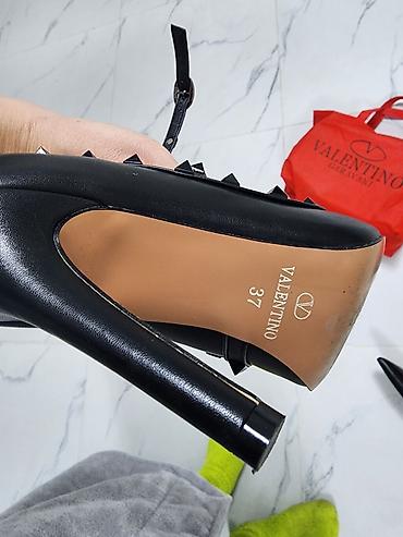бут киим: Туфли, 38, Valentino, Колдонулган, түсү - Кара, Акылуу жеткирүү, Өзү алып кетүү — 6