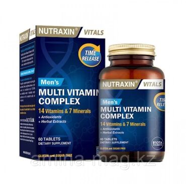 самые эффективные витамины для роста волос: Витамины для женщин Nutraxin Womens Multivitamin complex — это