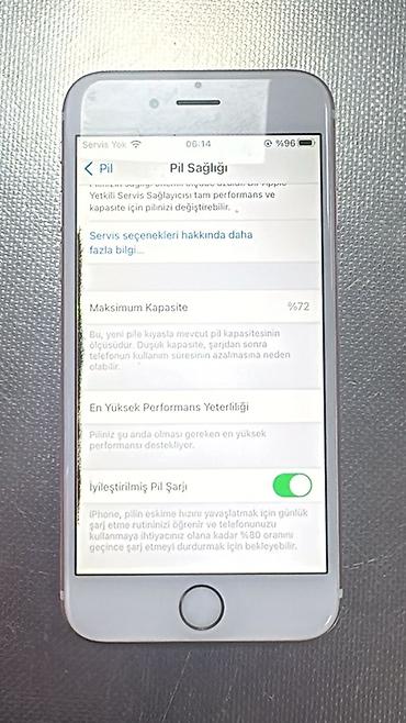 Apple iPhone: IPhone 6s, 32 GB, Rose Gold, Barmaq izi — 2